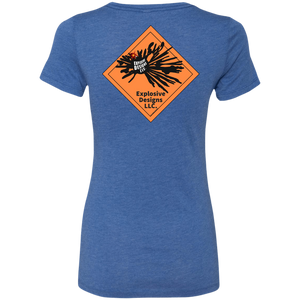 NL6710 Next Level Ladies' Triblend T-Shirt - Explosive Designs LLC