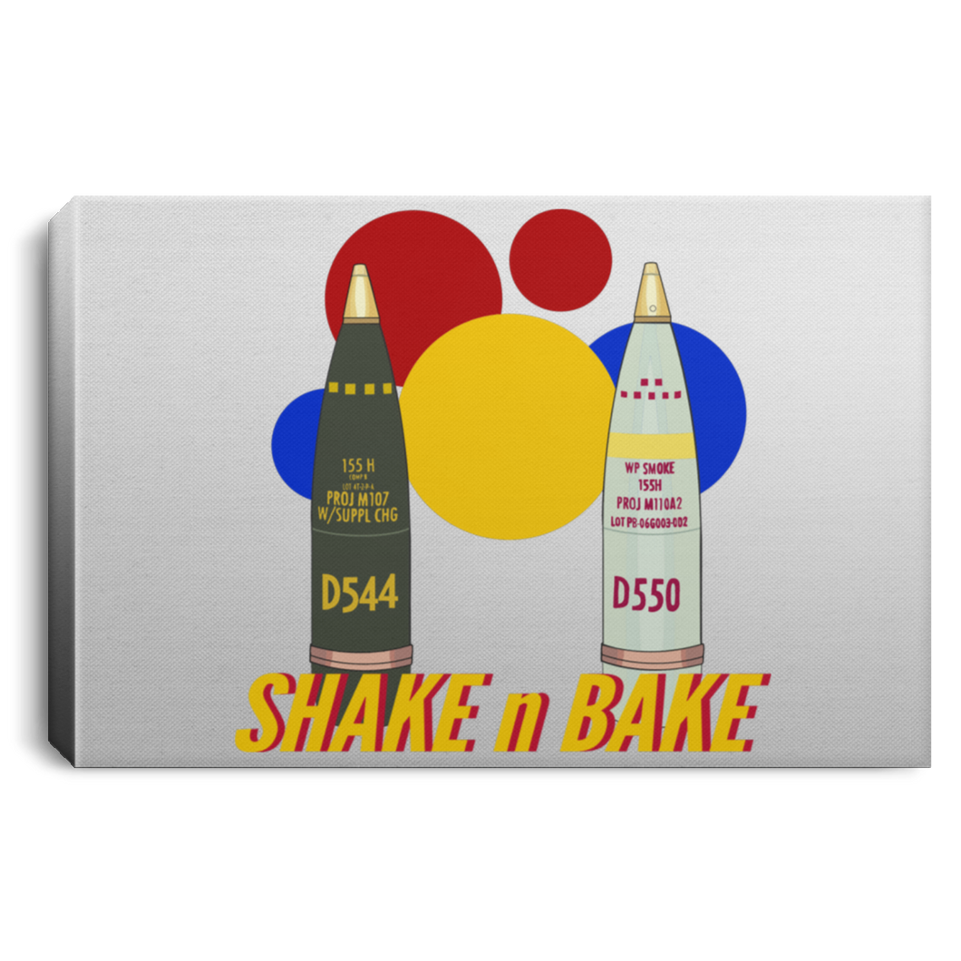 Shake N Bake Landscape Canvas .75in Frame - Explosive Designs LLC