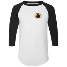 Load image into Gallery viewer, Stars and Diamonds 420 Augusta Colorblock Raglan Jersey - Explosive Designs LLC