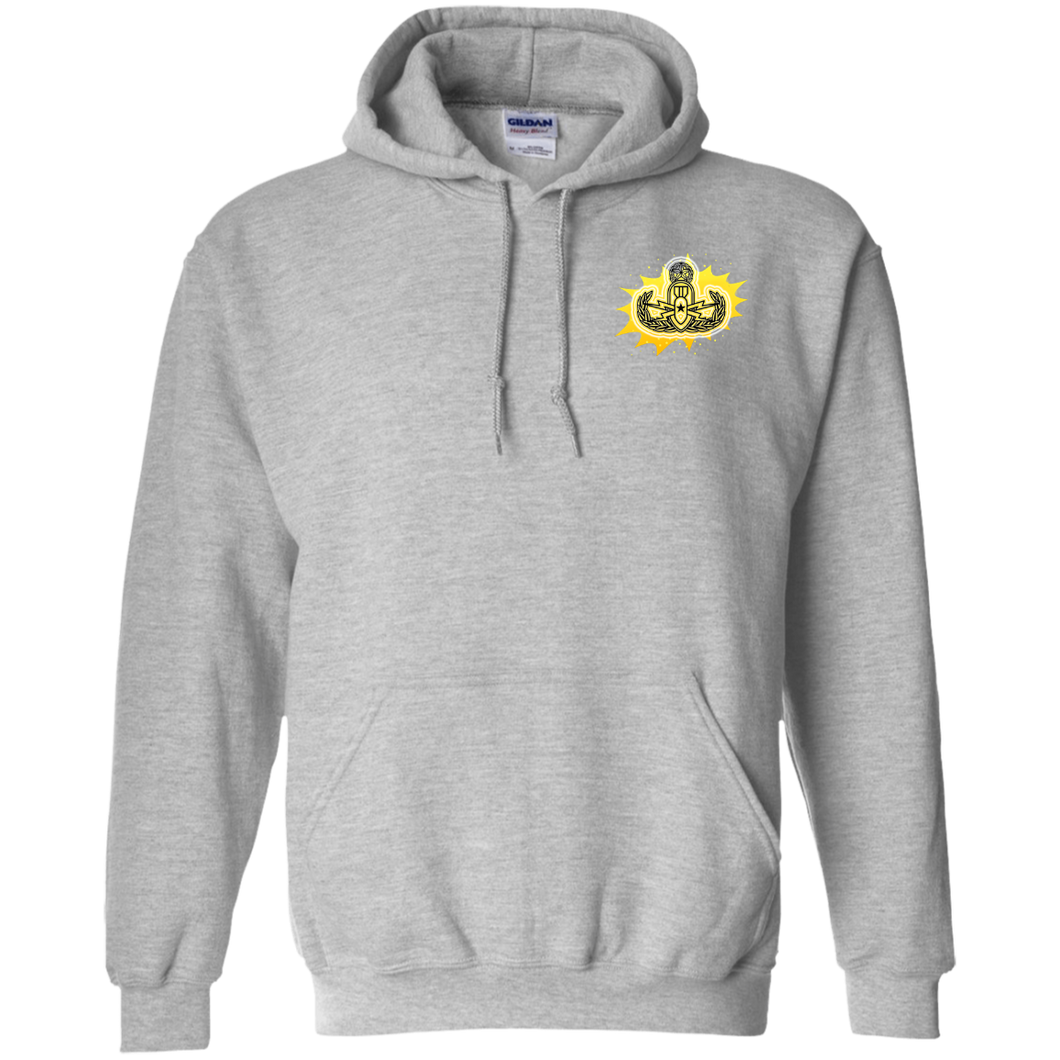 Bomb Suit G185 Gildan Pullover Hoodie 8 oz. - Explosive Designs LLC