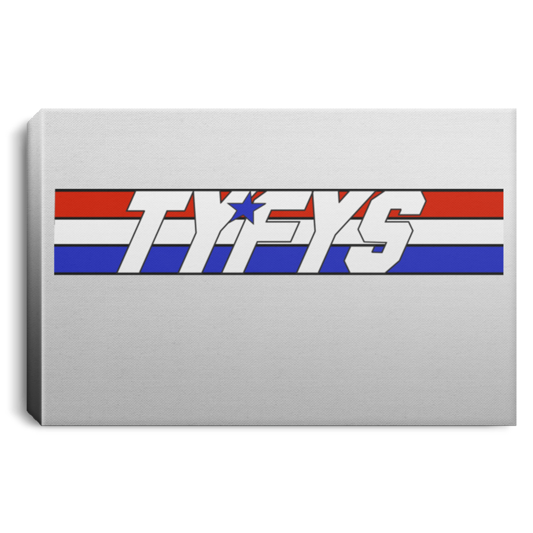 TYFYS Patriotic Landscape Canvas .75in Frame - Explosive Designs LLC