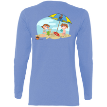 Load image into Gallery viewer, G540L Gildan Ladies&#39; Cotton LS T-Shirt - Explosive Designs LLC