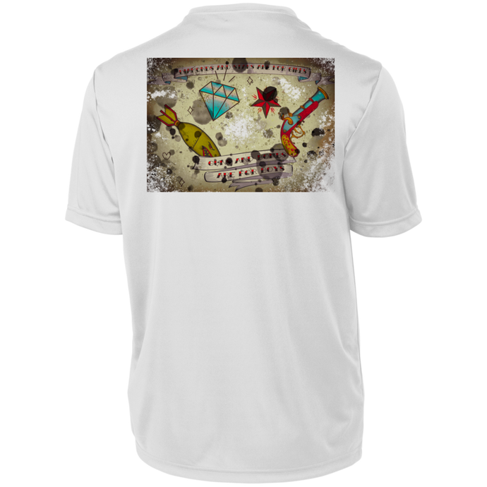 Diamonds and Stars 790 Augusta Men's Wicking T-Shirt - Explosive Designs LLC