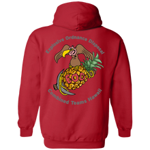 Load image into Gallery viewer, Grey Hawaii Letters G185 Gildan Pullover Hoodie 8 oz. - Explosive Designs LLC