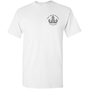 Grey Hawaii Letters G500 Gildan 5.3 oz. T-Shirt - Explosive Designs LLC