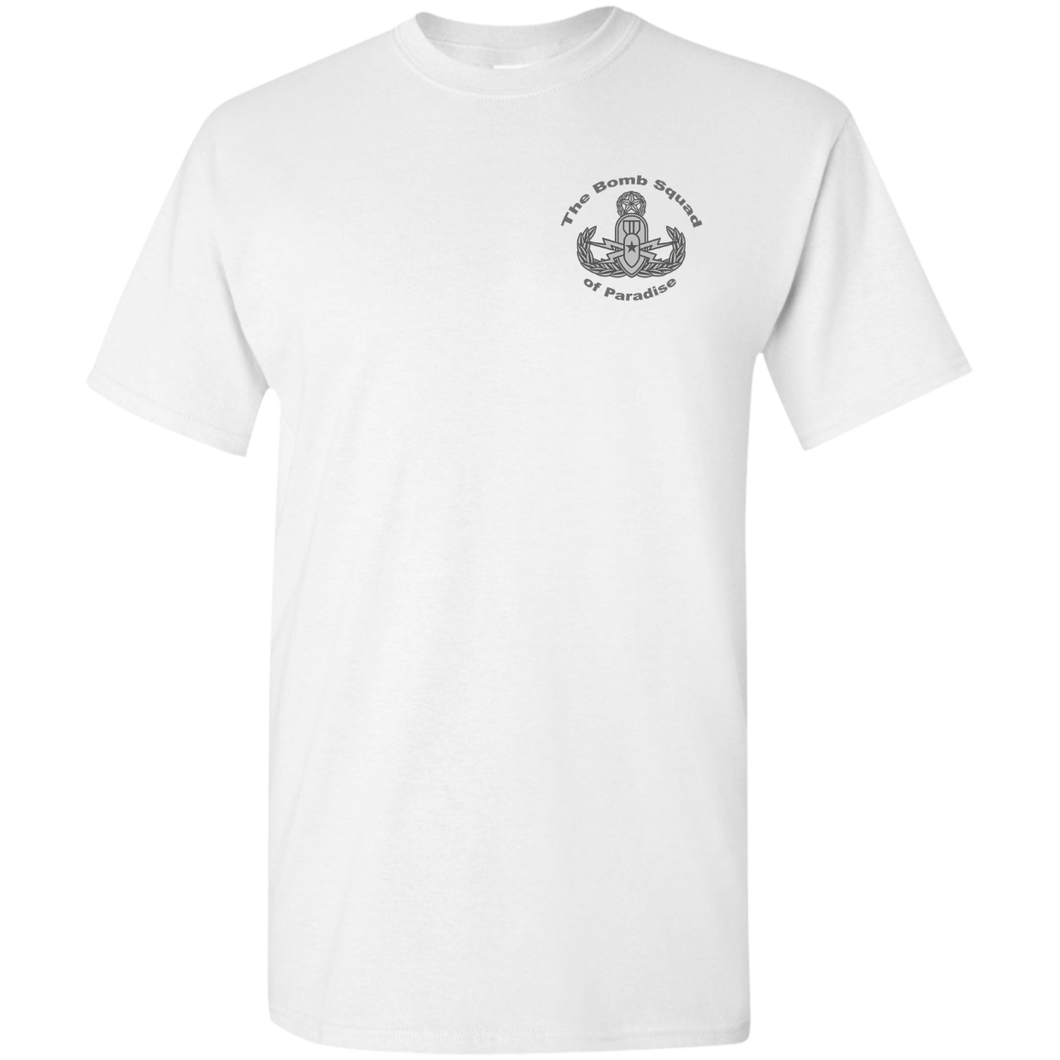 Grey Hawaii Letters G500 Gildan 5.3 oz. T-Shirt - Explosive Designs LLC