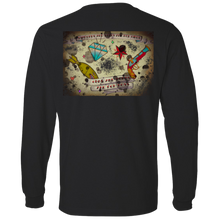 Load image into Gallery viewer, Stars and Diamonds 949 Anvil Lightweight LS T-Shirt - Explosive Designs LLC