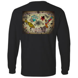 Stars and Diamonds 949 Anvil Lightweight LS T-Shirt - Explosive Designs LLC