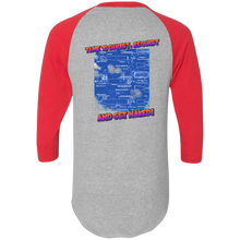 Load image into Gallery viewer, Golden Asshole Augusta Colorblock Raglan Jersey - Explosive Designs LLC