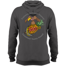 Load image into Gallery viewer, Grey Hawaii Letters PC78H Port &amp; Co. Core Fleece Pullover Hoodie - Explosive Designs LLC