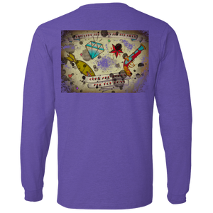 Stars and Diamonds 949 Anvil Lightweight LS T-Shirt - Explosive Designs LLC