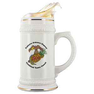 Hawaii EOD Beer Stein - Explosive Designs LLC