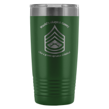 Load image into Gallery viewer, World&#39;s okayest Gunny tumbler - Explosive Designs LLC