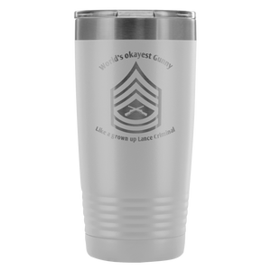 World's okayest Gunny tumbler - Explosive Designs LLC