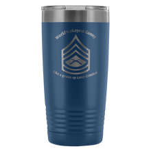 Load image into Gallery viewer, World&#39;s okayest Gunny tumbler - Explosive Designs LLC